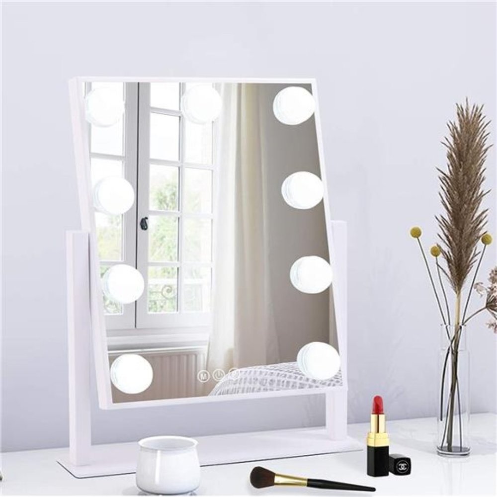 Lighted Makeup Mirror Hollywood Mirror Vanity Mirror with Lights, Touch Control